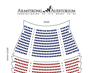 View Armstrong Auditorium Seating Chart
